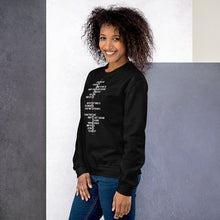 Load image into Gallery viewer, Chi Tap Dancers (Black Gildan 18000 - Unisex Crew Neck Sweatshirt)