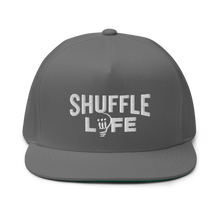 Load image into Gallery viewer, Shuffle Liiife Snapback Hat (with Green Undervisor)