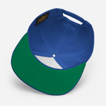 Load image into Gallery viewer, Shuffle Liiife Supreme - Snapback Hat (with Green Undervisor and Side Logos)
