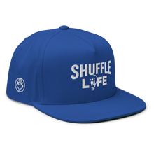 Load image into Gallery viewer, Shuffle Liiife Supreme - Snapback Hat (with Green Undervisor and Side Logos)