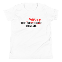 Load image into Gallery viewer, The Shuffle Is Real - Youth Short Sleeve T-Shirt