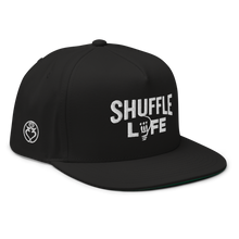 Load image into Gallery viewer, Shuffle Liiife Supreme - Snapback Hat (with Green Undervisor and Side Logos)
