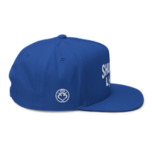 Load image into Gallery viewer, Shuffle Liiife Supreme - Snapback Hat (with Green Undervisor and Side Logos)
