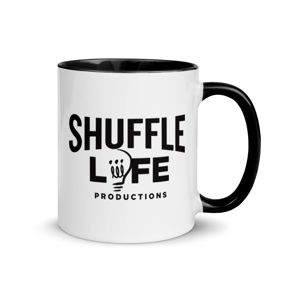 Shuffle Liiife Mug with Color Inside