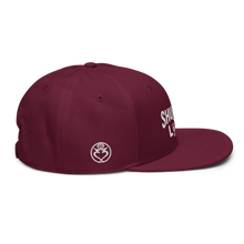 Load image into Gallery viewer, Shuffle Liiife Supreme - Snapback Hat (with Grey Undervisor and Side Logos)
