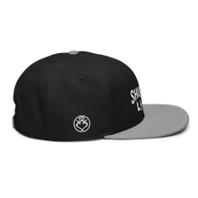 Load image into Gallery viewer, Shuffle Liiife Supreme - Snapback Hat (with Grey Undervisor and Side Logos)
