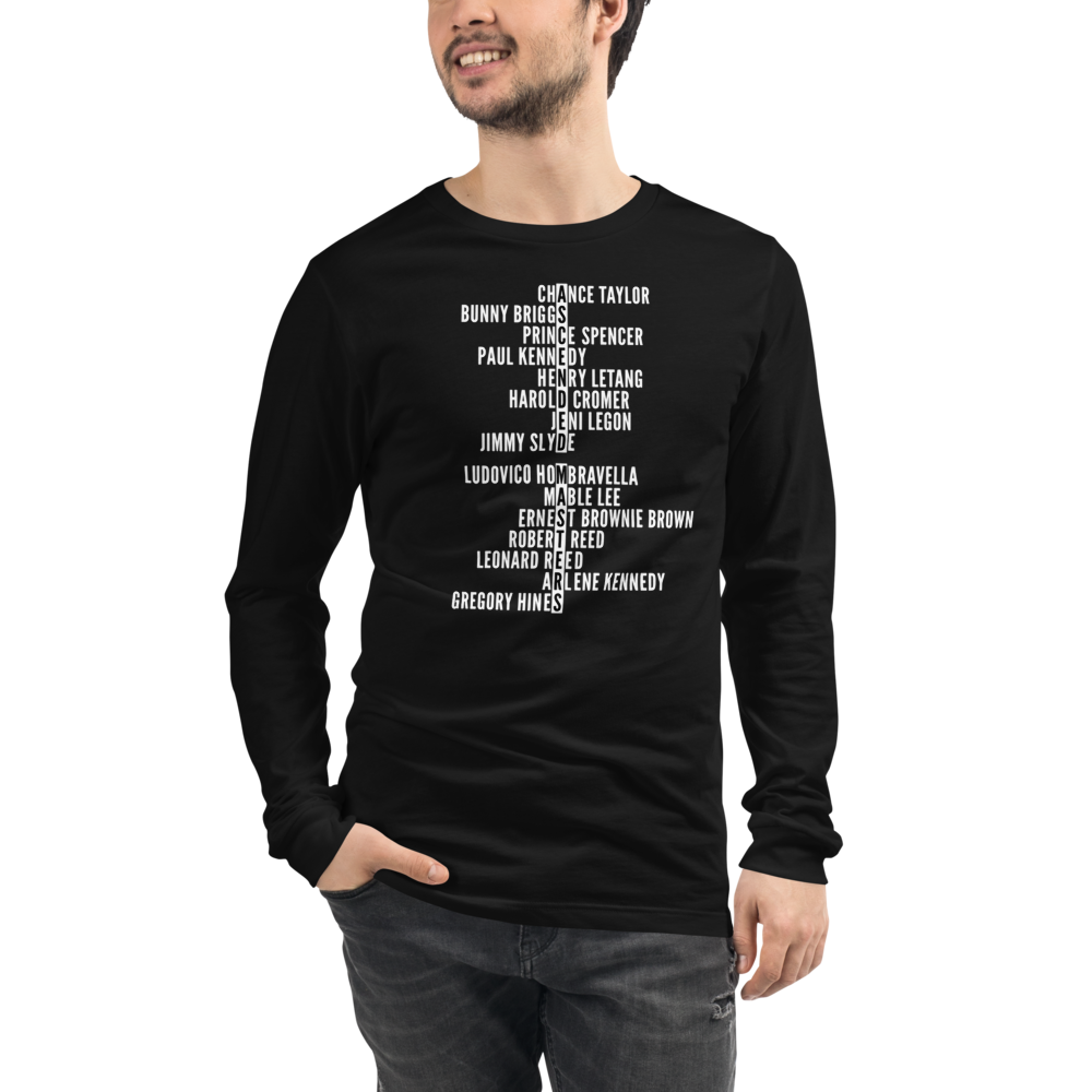 Ascended Masters (Double Sided) Unisex Long Sleeve Tee