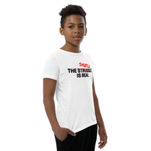 Load image into Gallery viewer, The Shuffle Is Real - Youth Short Sleeve T-Shirt
